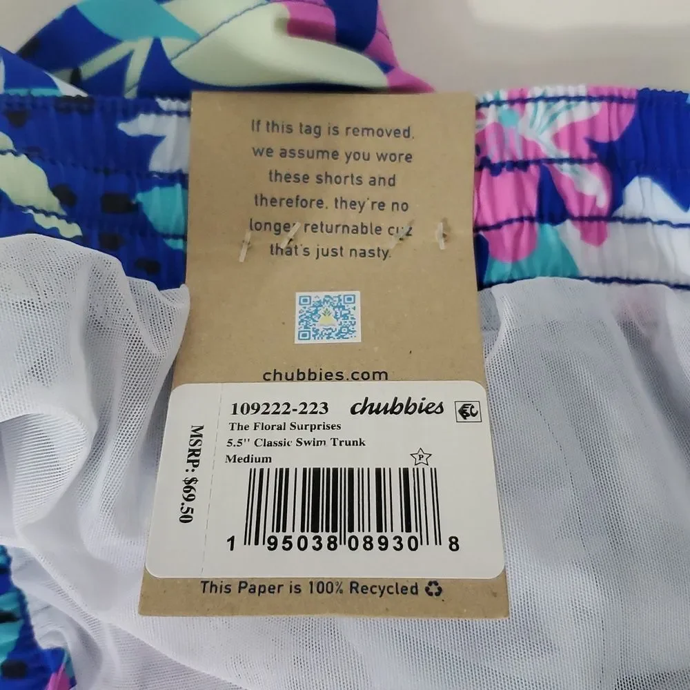 Chubbies The Floral Surprises 5.5
